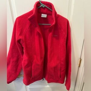 Columbia pink fleece